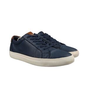 14th & Union Shoes Mens 9.5 Sneakers Lifestyle Casual Classic Low Lace Up Blue